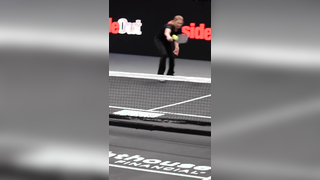 Epic Showdown at Pickleball Slam Round 2: Graf and Sock Clash with Sharapova and Blake