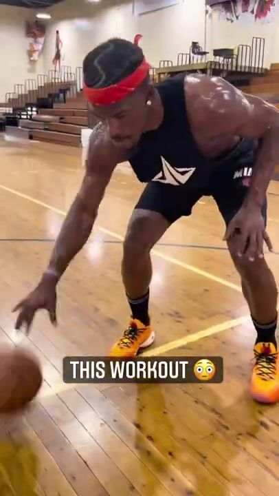 Jimmy Butler's workout drills are nothing short of intense