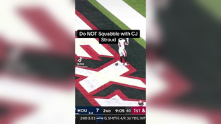 Cj Stroud gets his dancing revenge