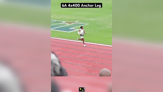 Thrilling Finish: 6A 4x400 Anchor Leg Replay  Unforgettable Sprint