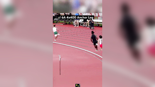 Thrilling Finish: 6A 4x400 Anchor Leg Replay  Unforgettable Sprint