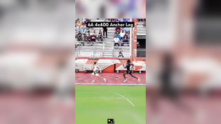 Thrilling Finish: 6A 4x400 Anchor Leg Replay  Unforgettable Sprint
