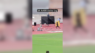 Thrilling Finish: 6A 4x400 Anchor Leg Replay  Unforgettable Sprint
