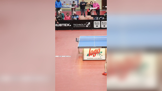 Majestic Table Tennis Mastery: A Dazzling Display of Defensive Magic