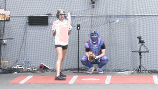 College Softball Girls vs. Pro Baseball Pitcher