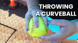 HOW TO THROW A CURVE BALL (SOFTBALL PITCHING DRILL)