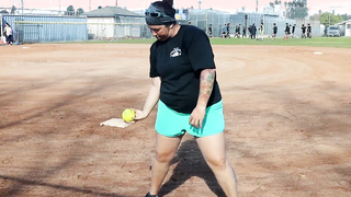 HOW TO THROW A CURVE BALL (SOFTBALL PITCHING DRILL)