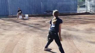HOW TO THROW A CURVE BALL (SOFTBALL PITCHING DRILL)