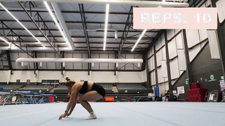 GYMNASTICS CONDITIONING | Full body, real time workout