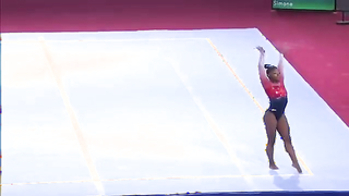 Simone Biles Breaks U.S. Women Gymnastics Team Record.