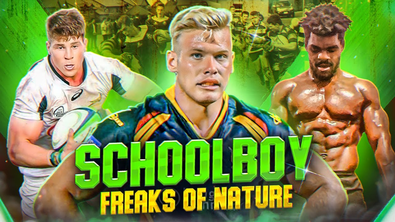 South African Kids Are Warriors | School Rugby huge Hits, Brutal Collisions & Monster Tackles