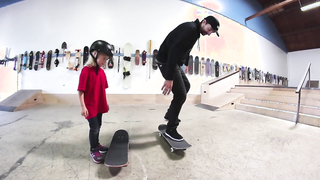 Skateboarding 101: The Basics | How to teach a kid to skate!