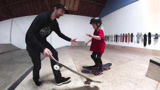 Skateboarding 101: The Basics | How to teach a kid to skate!