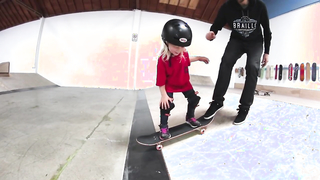 Skateboarding 101: The Basics | How to teach a kid to skate!