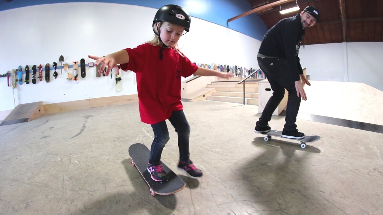 Skateboarding 101: The Basics | How to teach a kid to skate!
