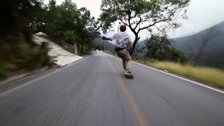 Luke Spud's Intense Descent Down Mexico's Wild Cliffside Road