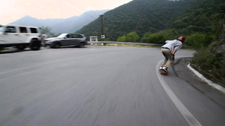 Luke Spud's Intense Descent Down Mexico's Wild Cliffside Road