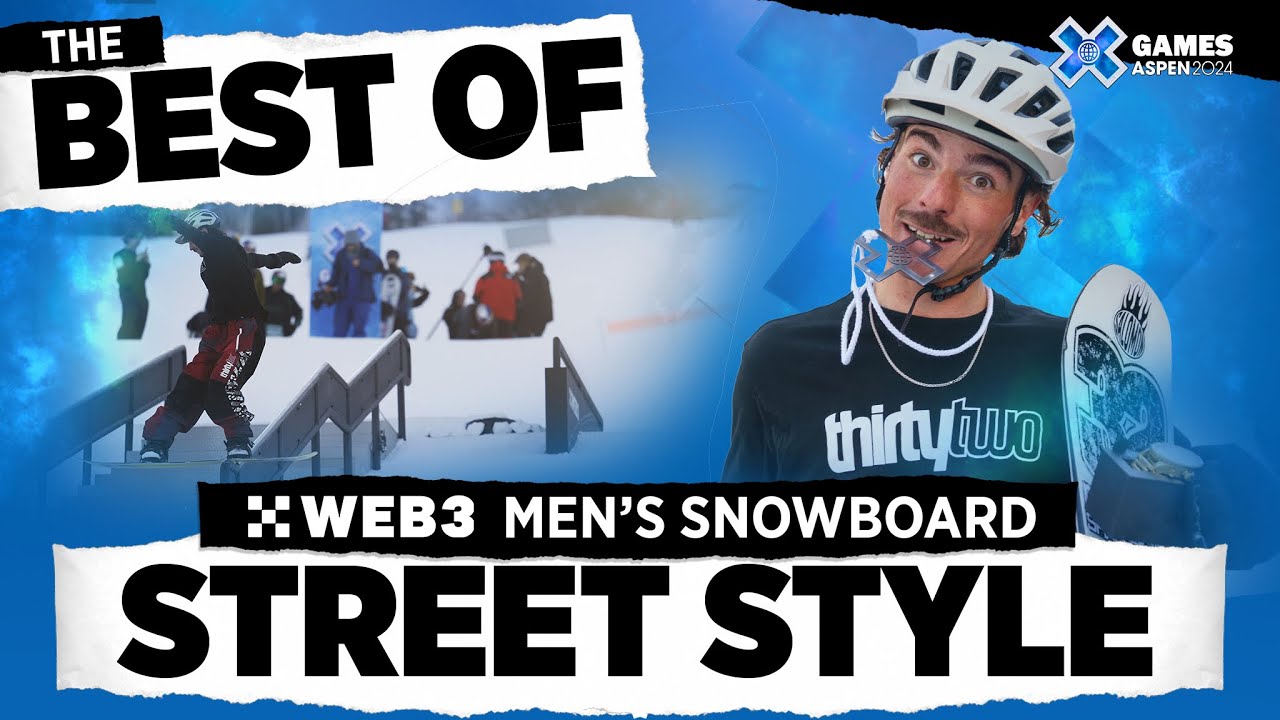 OKX Men’s Snowboard Street Style Highlights - X Games Aspen 2024