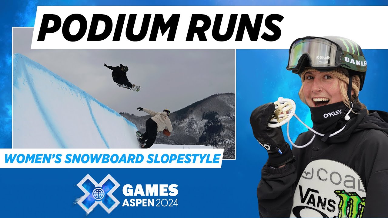 X Games Aspen 2024: Women’s Snowboard Slopestyle Full Competition