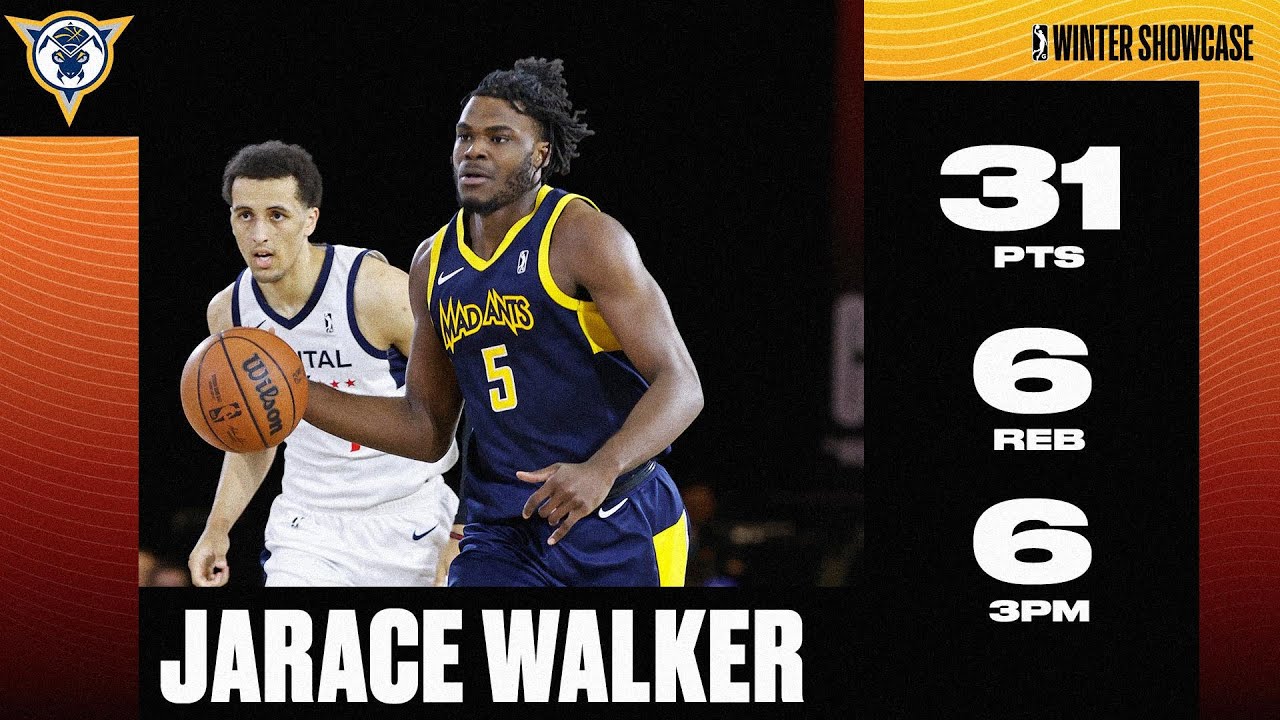 Jarace Walker Takes Over! Drops 31 Points in Mad Ants Win to Kick Off Winter Showcase Cup!