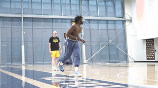 Jarace Walker's One-on-One Interview - Indiana Pacers Pre-Draft Workouts