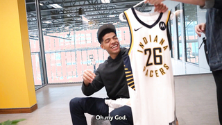 Jarace Walker and Ben Sheppard First Day in Indiana | Indiana Pacers