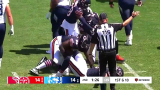 Terrell Lewis Forces Strip Sack, Turns the Tide for the Chicago Bears