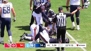 Terrell Lewis Forces Strip Sack, Turns the Tide for the Chicago Bears