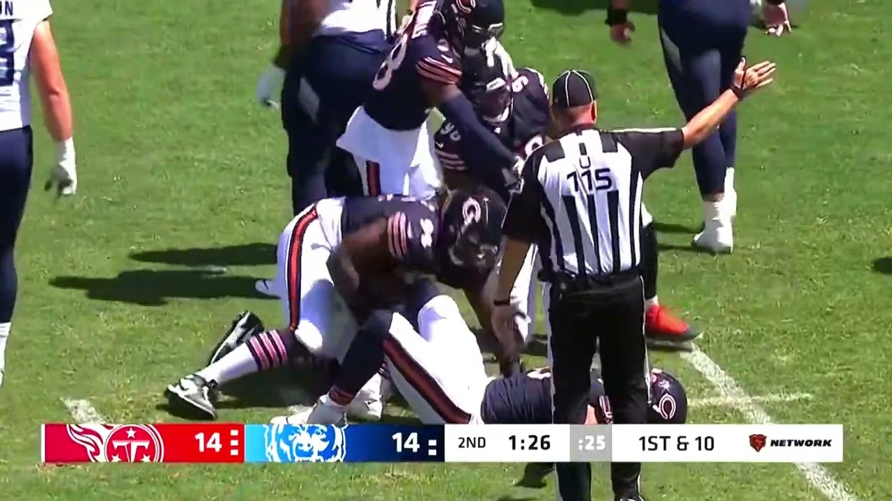 Terrell Lewis Forces Strip Sack, Turns the Tide for the Chicago Bears