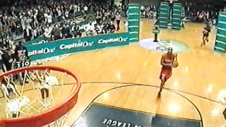 Unbelievable Aerial Prowess: James 'Flight' White Cocks It Back From the Free Throw Line with Two Hands