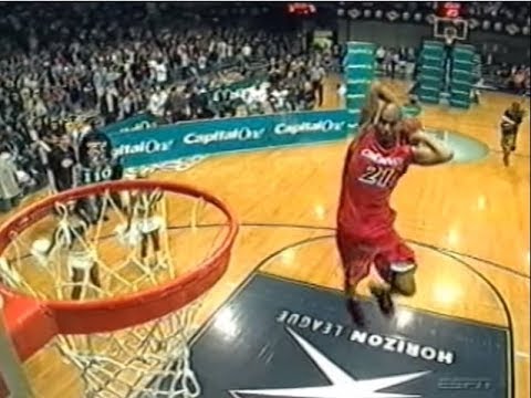 Unbelievable Aerial Prowess: James 'Flight' White Cocks It Back From the Free Throw Line with Two Hands