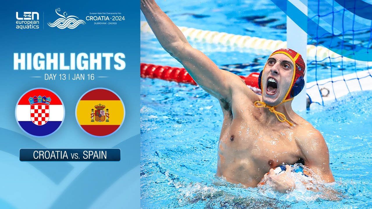 Spain's Triumph: Thrilling Finale | European Water Polo Championship Men 2024 Highlights