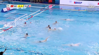 Montenegro vs. France | Thrilling Opener at 2024 European Water Polo Championships Highlights