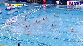 Montenegro vs. France | Thrilling Opener at 2024 European Water Polo Championships Highlights