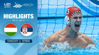 Hungary vs. Serbia | Quarter Finals Highlights | European Water Polo Championships 2024