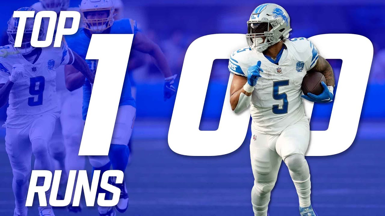 Top 100 Runs of the 2023 NFL Season |  Highlights