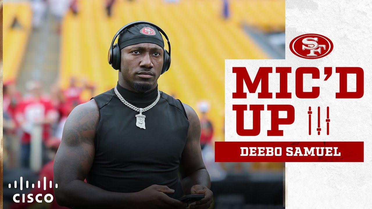 Mic'd Up: Deebo Samuel Goes to Work in the Steel City | San Francisco 49ers