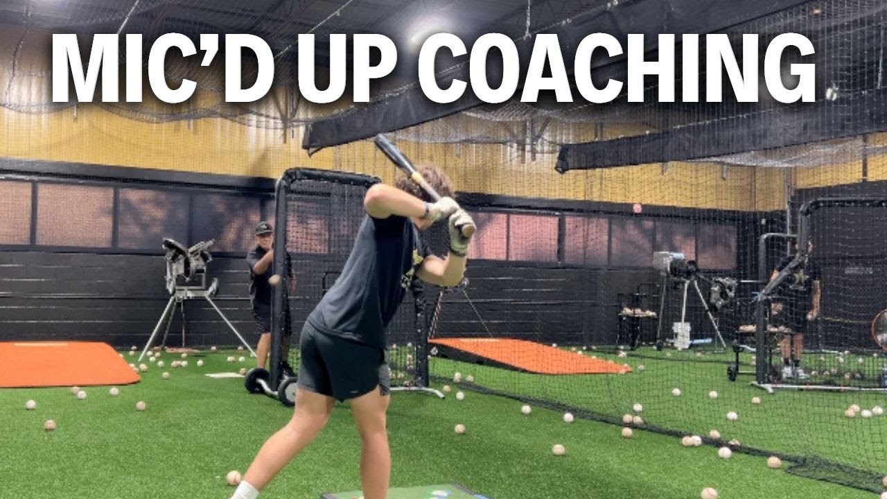 Mic'd Up Antonelli Baseball Hitting Session