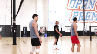 Micah Christenson Mic'd Up | USA Men's Volleyball Practice in California