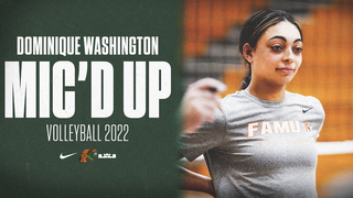Dominique Washington Mic'd Up: SWAC Volleyball Player of the Year 2021