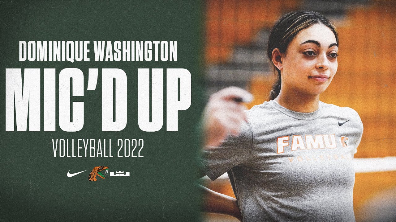 Dominique Washington Mic'd Up: SWAC Volleyball Player of the Year 2021