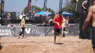Mic'd Up Madness with Casey Patterson | AVP Pro Beach Volleyball Season Opener
