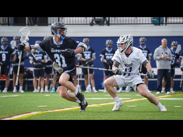 Hopkins vs Georgetown Lacrosse Highlights | 2024 College Lacrosse