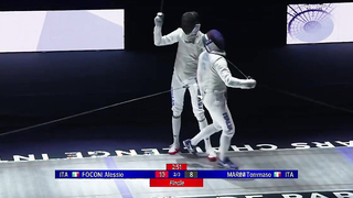 Paris World Cup 2024 Men's Foil Semifinals and Gold Medal Highlights