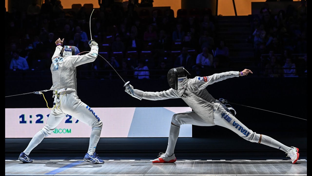 Paris World Cup 2024 Men's Foil Semifinals and Gold Medal Highlights