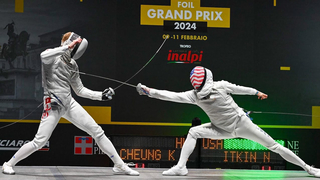 CHEUNG Ka Long vs Nick ITKIN - 2024 Turin Grand Prix Semi-Final Highlights | Hong Kong Fencer Shines