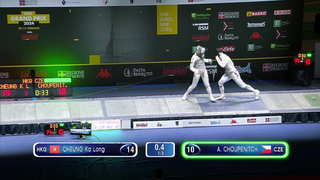 Ka Long Cheung Crowned Champion! | 2023-2024 Turin Foil Grand Prix Men's Final Highlights