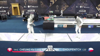 Cheung Ka Long's Incredible Comeback vs. Alexander Choupenitch - Olympic Foil Fencing Highlights