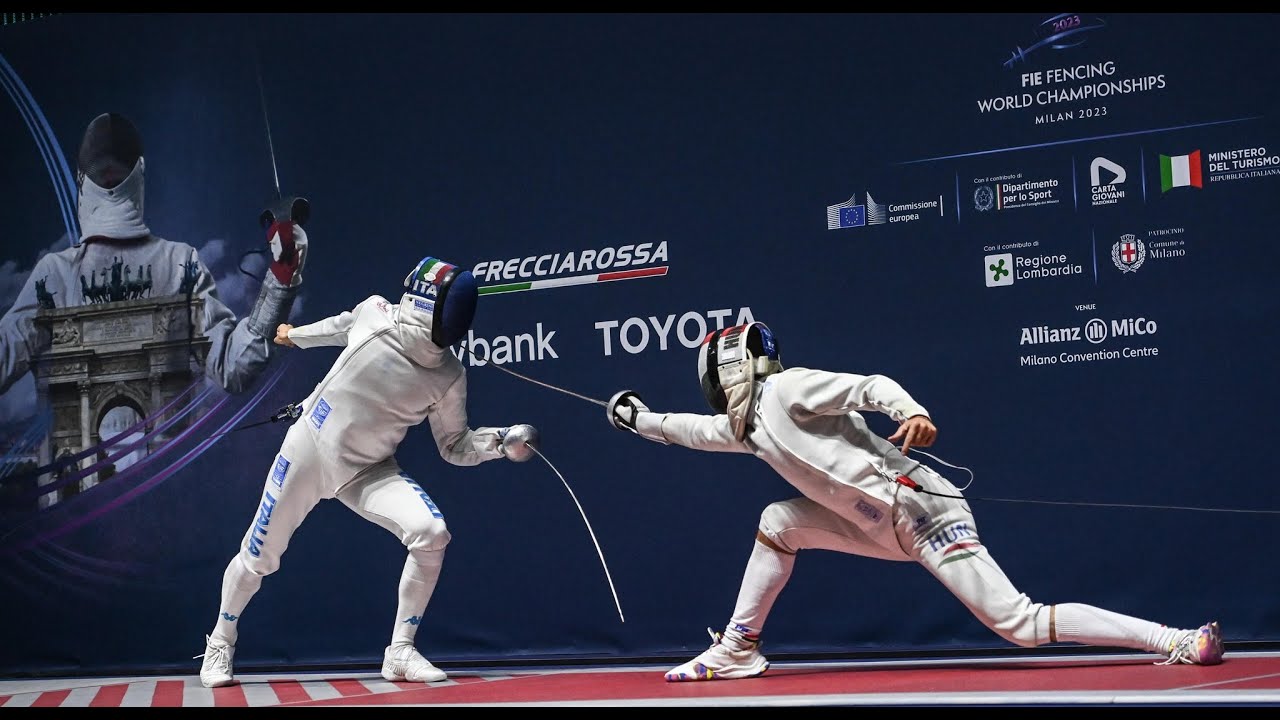 Thrilling Clashes: Milan 2023 Individual Men's Épée Finals | Fencing World Championships Highlights