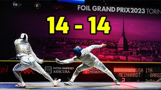 Nail-Biting Moments: 14-14 Bouts Compilation - Turin Men's and Women's Foil Grand Prix